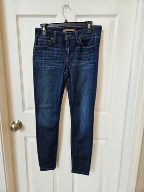 Joe’s Jeans Skinny Ankle Jeans Womens 27 Dark Wash Stretch Mid Rise Denim